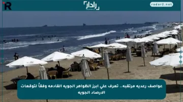 عواصف رعدية مرتقبة.. تعرف على أبرز الظواهر الجوية القادمة وفقاً لتوقعات الأرصاد الجوية